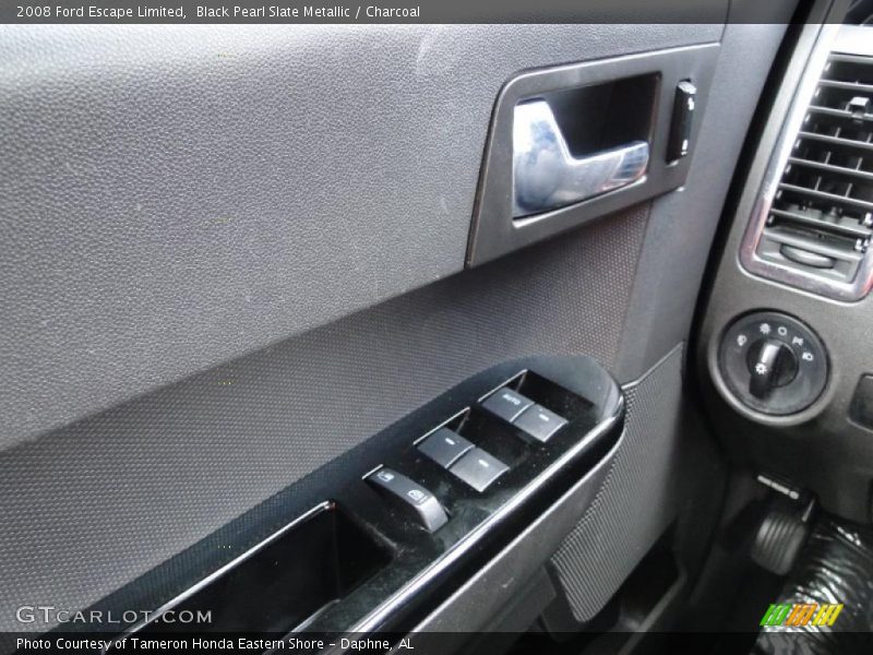 Black Pearl Slate Metallic / Charcoal 2008 Ford Escape Limited