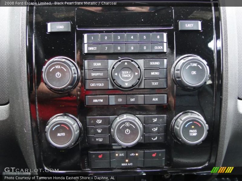 Black Pearl Slate Metallic / Charcoal 2008 Ford Escape Limited