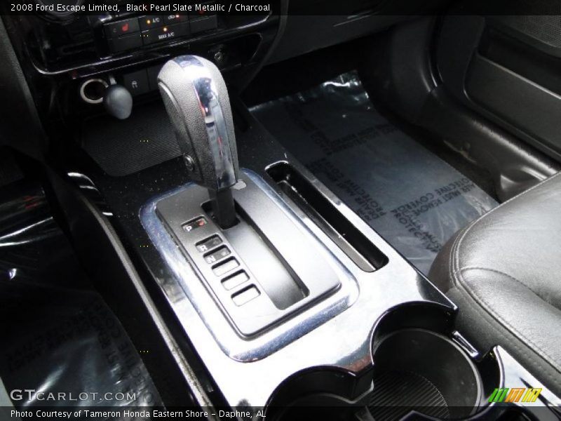 Black Pearl Slate Metallic / Charcoal 2008 Ford Escape Limited