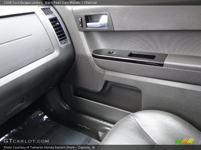 Black Pearl Slate Metallic / Charcoal 2008 Ford Escape Limited
