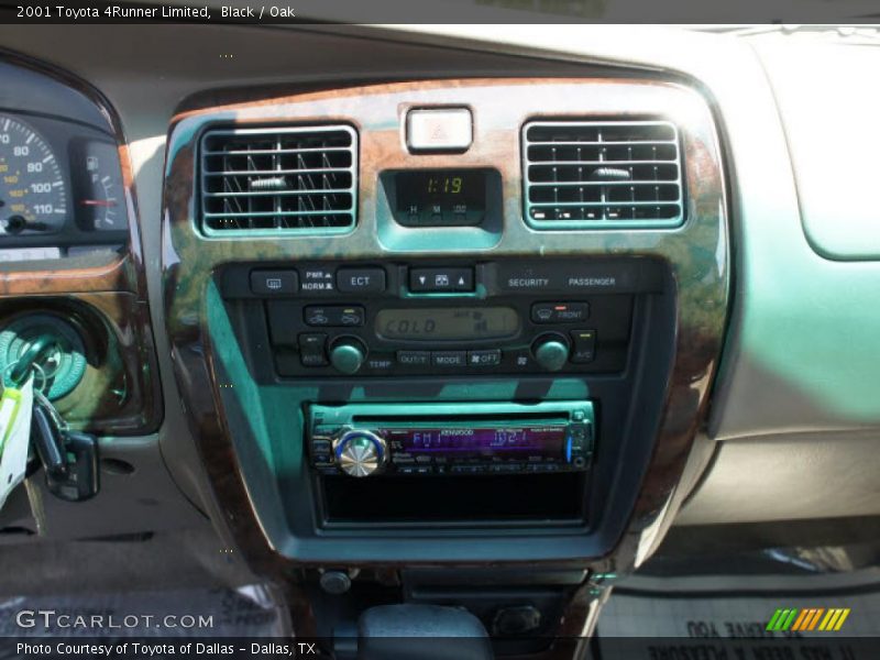 Black / Oak 2001 Toyota 4Runner Limited