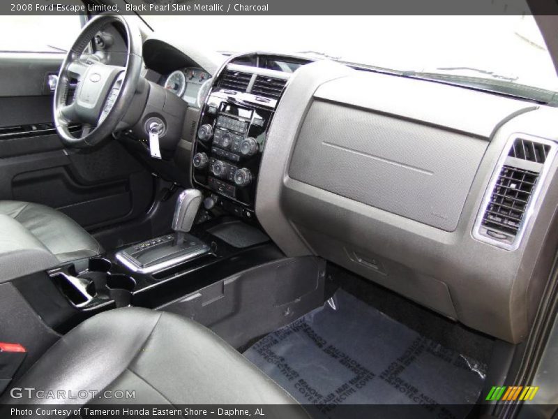 Black Pearl Slate Metallic / Charcoal 2008 Ford Escape Limited