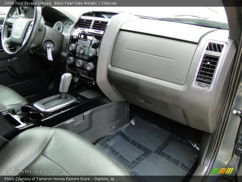 Black Pearl Slate Metallic / Charcoal 2008 Ford Escape Limited