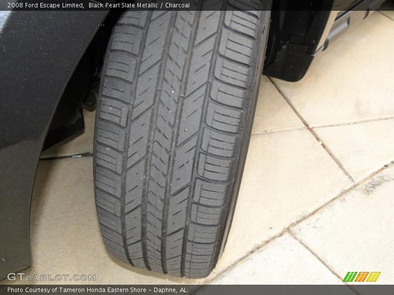 Black Pearl Slate Metallic / Charcoal 2008 Ford Escape Limited