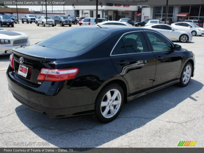 Black / Charcoal 2009 Toyota Camry SE