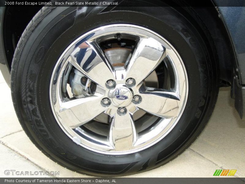 Black Pearl Slate Metallic / Charcoal 2008 Ford Escape Limited