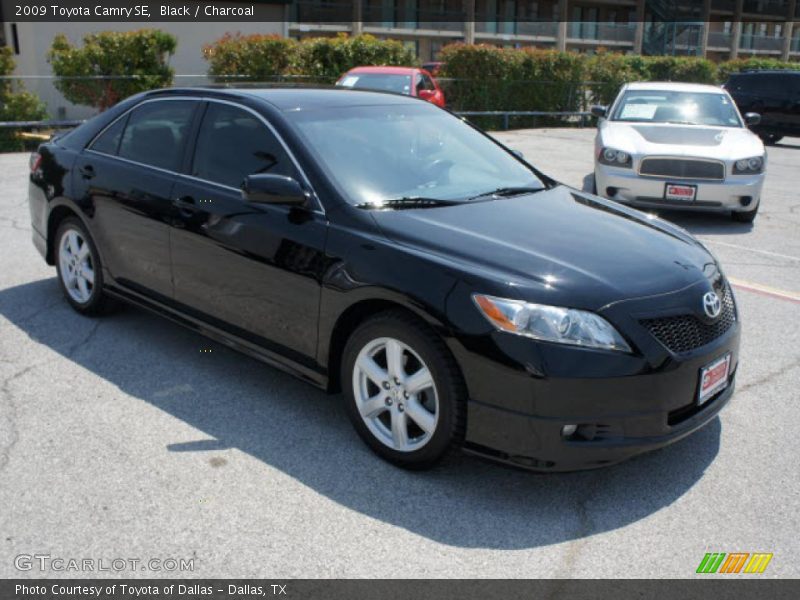 Black / Charcoal 2009 Toyota Camry SE