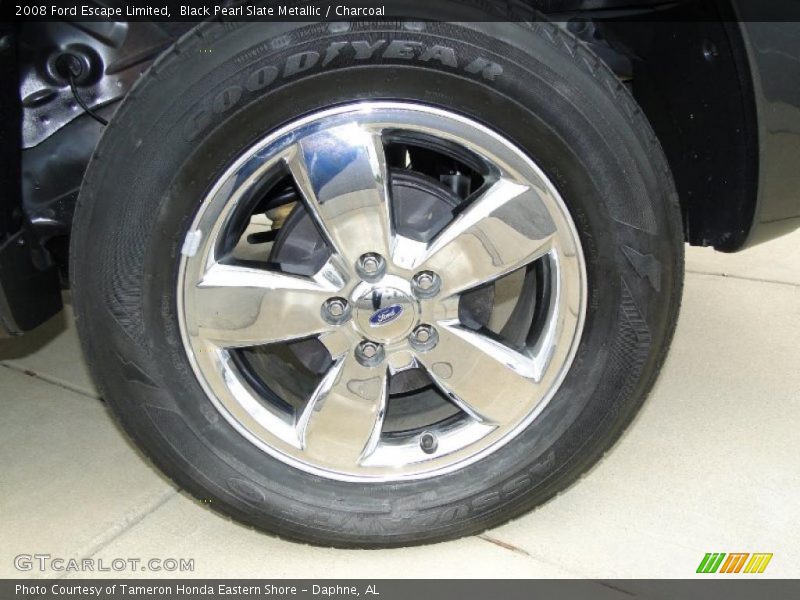 Black Pearl Slate Metallic / Charcoal 2008 Ford Escape Limited