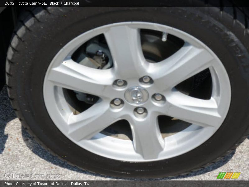Black / Charcoal 2009 Toyota Camry SE