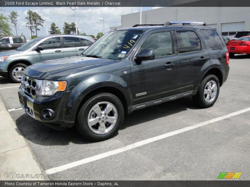 Black Pearl Slate Metallic / Charcoal 2008 Ford Escape Limited