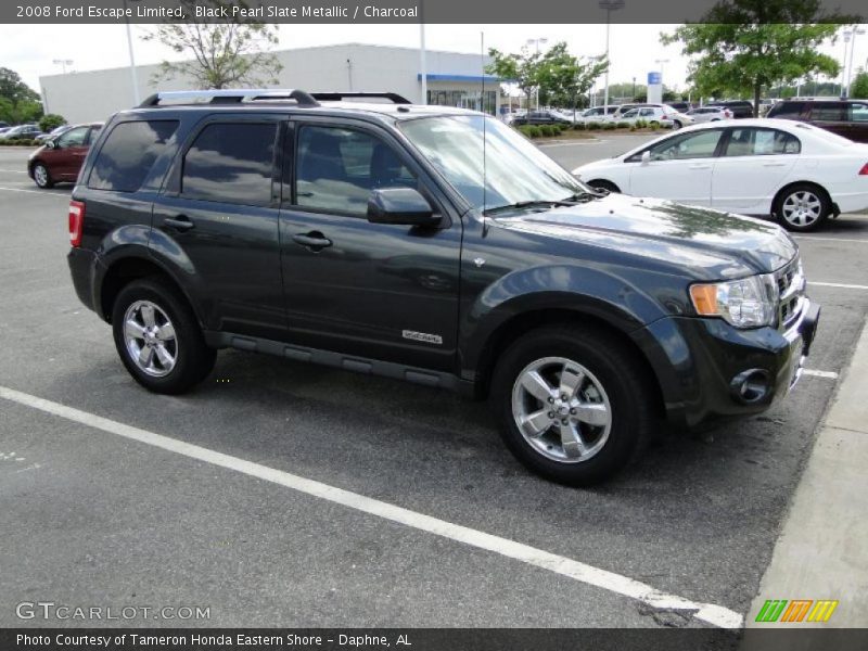 Black Pearl Slate Metallic / Charcoal 2008 Ford Escape Limited