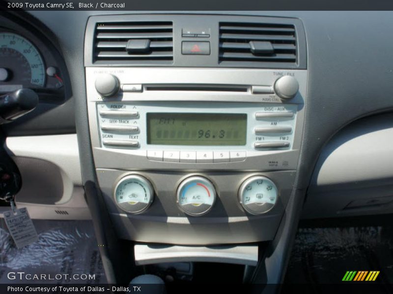 Black / Charcoal 2009 Toyota Camry SE