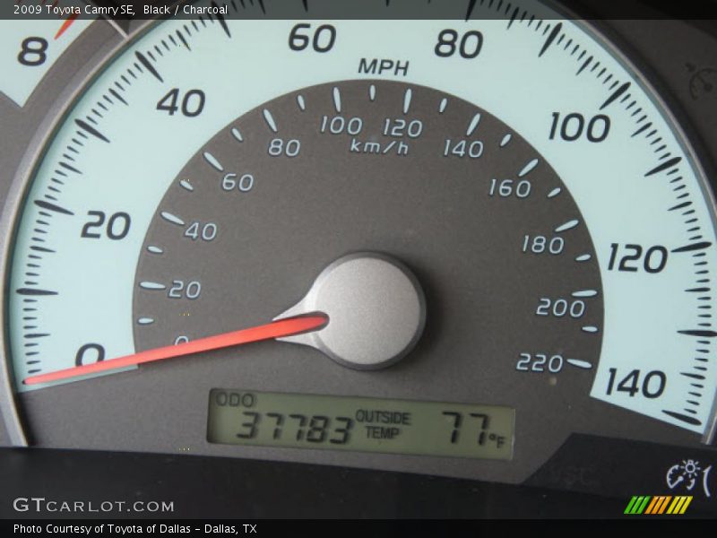 Black / Charcoal 2009 Toyota Camry SE