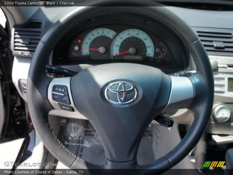 Black / Charcoal 2009 Toyota Camry SE