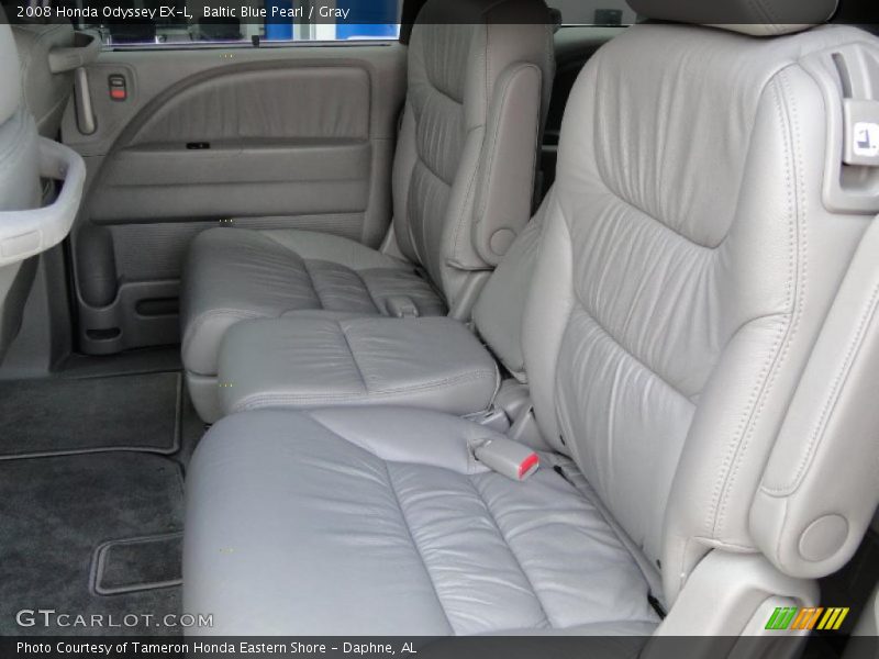 Baltic Blue Pearl / Gray 2008 Honda Odyssey EX-L