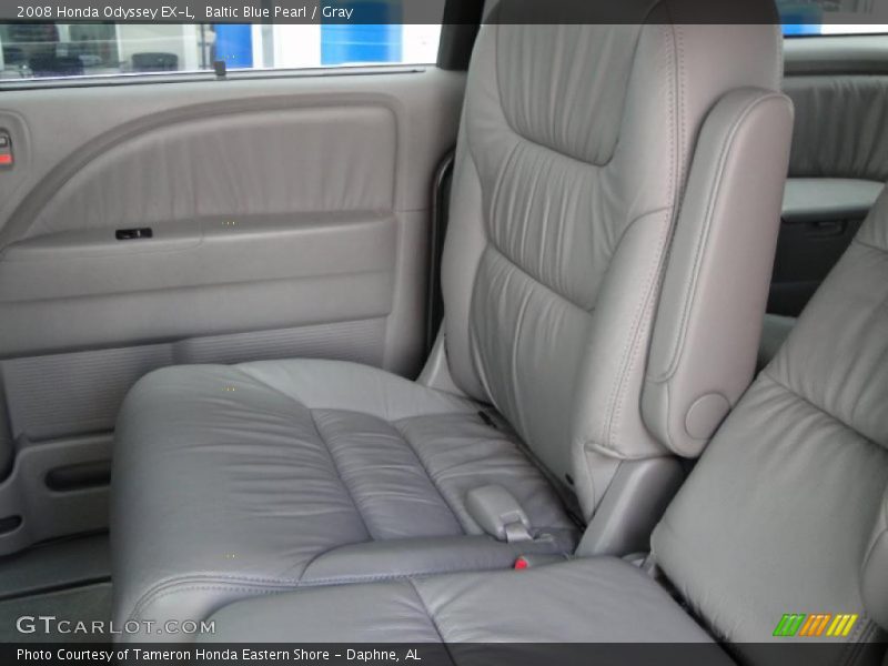 Baltic Blue Pearl / Gray 2008 Honda Odyssey EX-L