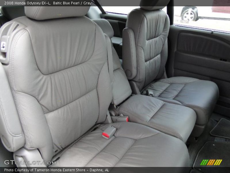 Baltic Blue Pearl / Gray 2008 Honda Odyssey EX-L