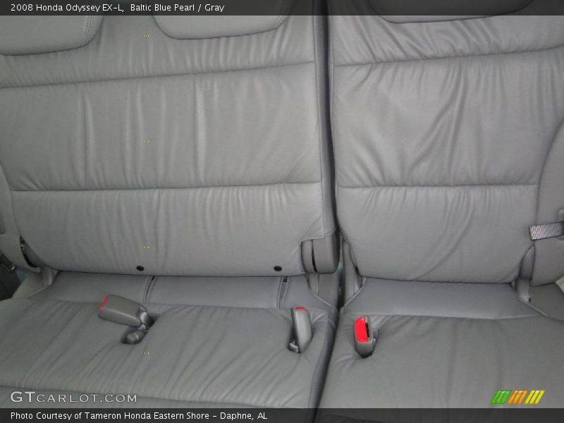 Baltic Blue Pearl / Gray 2008 Honda Odyssey EX-L