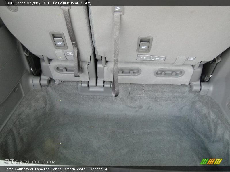Baltic Blue Pearl / Gray 2008 Honda Odyssey EX-L
