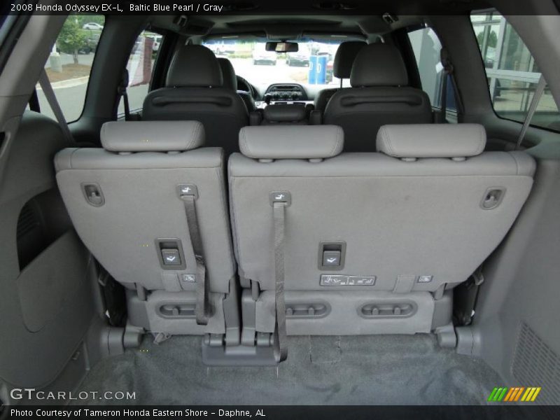 Baltic Blue Pearl / Gray 2008 Honda Odyssey EX-L
