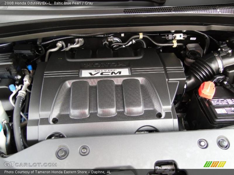 Baltic Blue Pearl / Gray 2008 Honda Odyssey EX-L