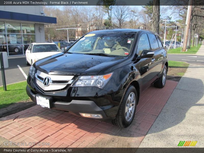 Formal Black / Parchment 2008 Acura MDX Technology