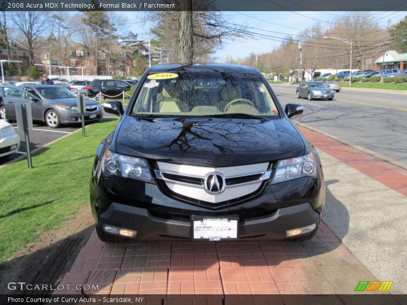 Formal Black / Parchment 2008 Acura MDX Technology