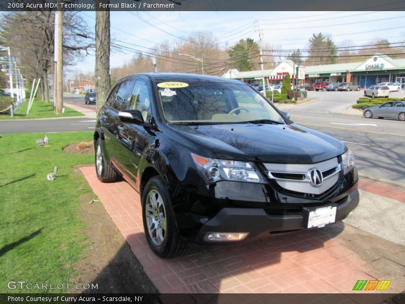 Formal Black / Parchment 2008 Acura MDX Technology