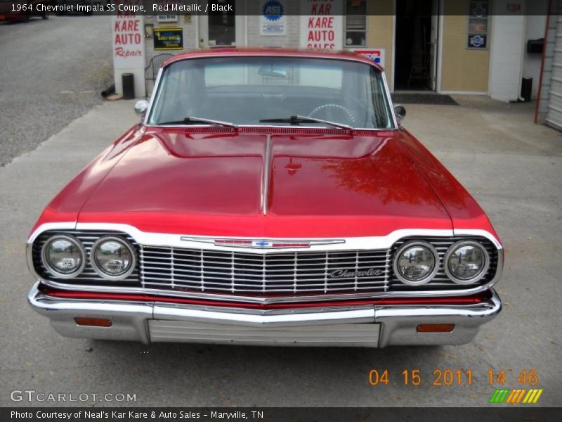 Red Metallic / Black 1964 Chevrolet Impala SS Coupe