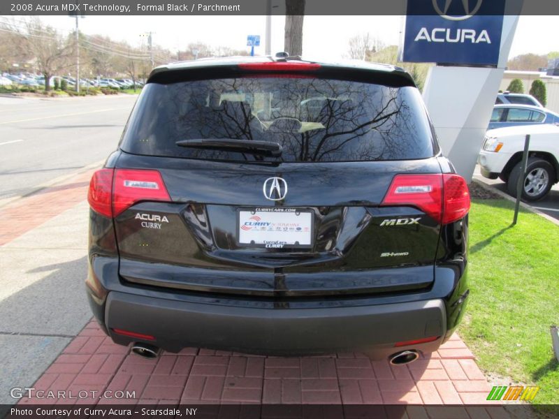 Formal Black / Parchment 2008 Acura MDX Technology