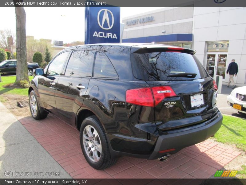 Formal Black / Parchment 2008 Acura MDX Technology