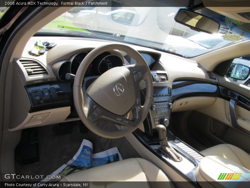 Formal Black / Parchment 2008 Acura MDX Technology