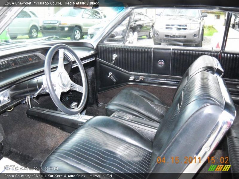  1964 Impala SS Coupe Black Interior