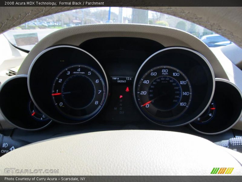 Formal Black / Parchment 2008 Acura MDX Technology