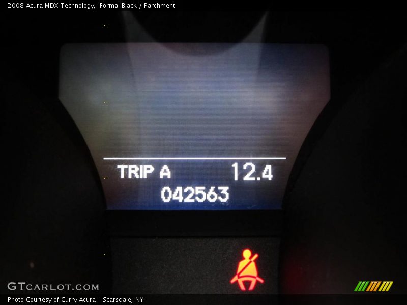 Formal Black / Parchment 2008 Acura MDX Technology