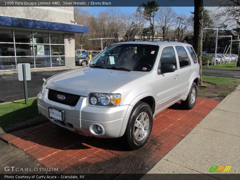 Silver Metallic / Ebony Black 2005 Ford Escape Limited 4WD