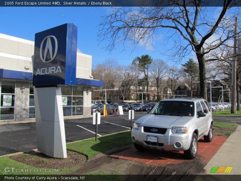 Silver Metallic / Ebony Black 2005 Ford Escape Limited 4WD