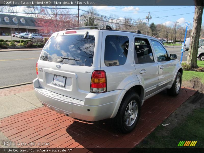 Silver Metallic / Ebony Black 2005 Ford Escape Limited 4WD