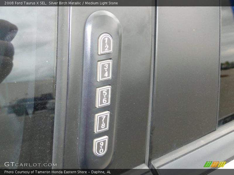 Silver Birch Metallic / Medium Light Stone 2008 Ford Taurus X SEL