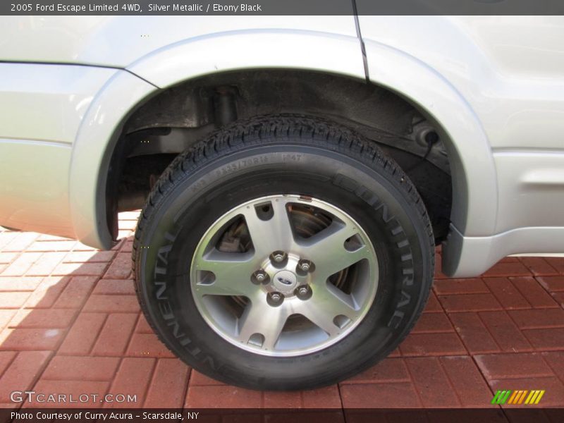 Silver Metallic / Ebony Black 2005 Ford Escape Limited 4WD