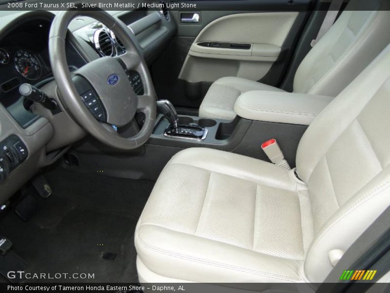 Silver Birch Metallic / Medium Light Stone 2008 Ford Taurus X SEL
