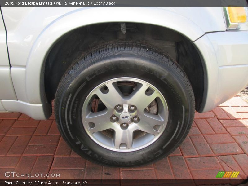 Silver Metallic / Ebony Black 2005 Ford Escape Limited 4WD