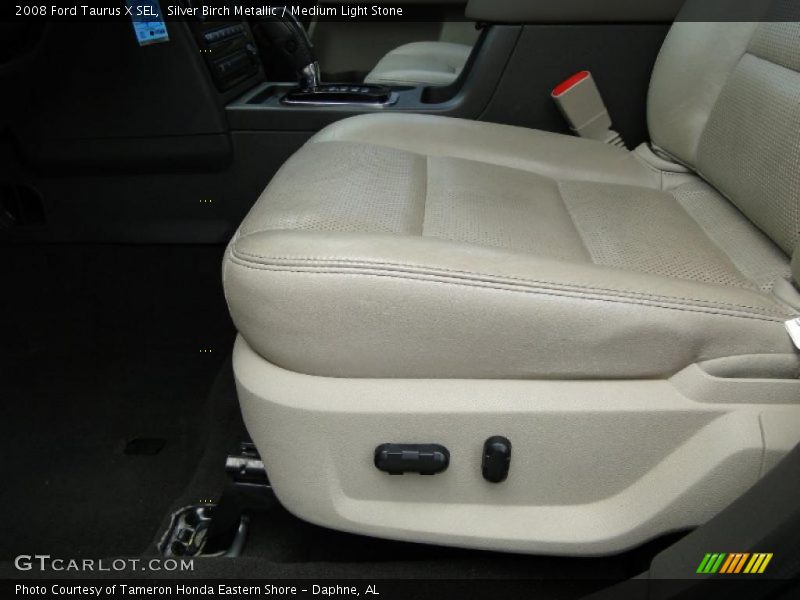 Silver Birch Metallic / Medium Light Stone 2008 Ford Taurus X SEL