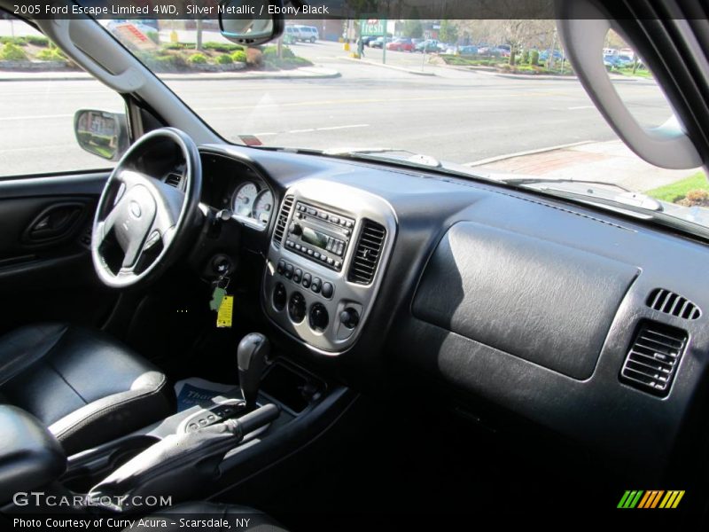 Silver Metallic / Ebony Black 2005 Ford Escape Limited 4WD