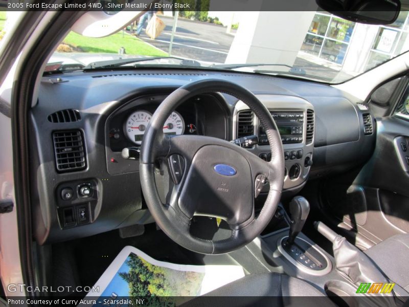 Silver Metallic / Ebony Black 2005 Ford Escape Limited 4WD