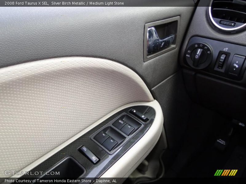 Silver Birch Metallic / Medium Light Stone 2008 Ford Taurus X SEL