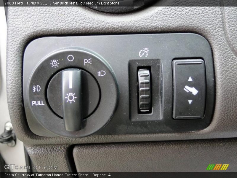 Silver Birch Metallic / Medium Light Stone 2008 Ford Taurus X SEL
