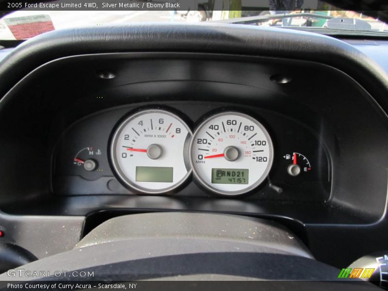  2005 Escape Limited 4WD Limited 4WD Gauges