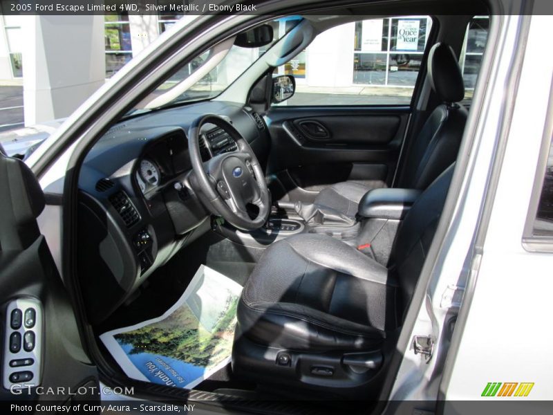 Silver Metallic / Ebony Black 2005 Ford Escape Limited 4WD