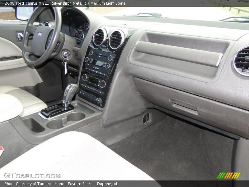Silver Birch Metallic / Medium Light Stone 2008 Ford Taurus X SEL